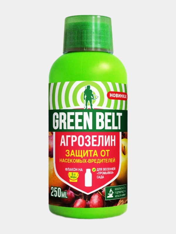 АГРОЗЕЛИН 250мл./на 5л.воды,GREEN BELT Весенняя обработка сада от зимующих насекомых