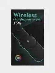 Игровой коврик с подсветкой RGB и беспроводной зарядкой 15w, 800 х 300 x 4 mm