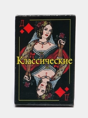 Игральные карты чёрные