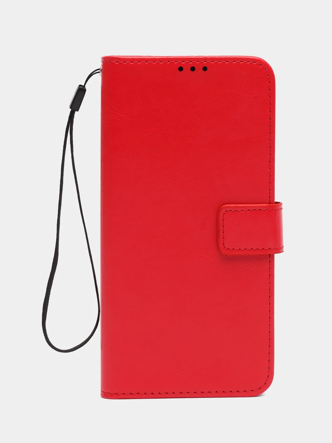 Красный чехол-книжка с магнитной застежкой для Xiaomi Redmi Note 12 Turbo / Poco F5 (Сяоми Редми Нот 12 Турбо / Поко Ф5)