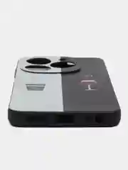 Бирюзовый чехол Tecno Spark 20 / Spark 20C / Spark GO 2024 / Infinix Smart 8 / HOT 40i, с принтом