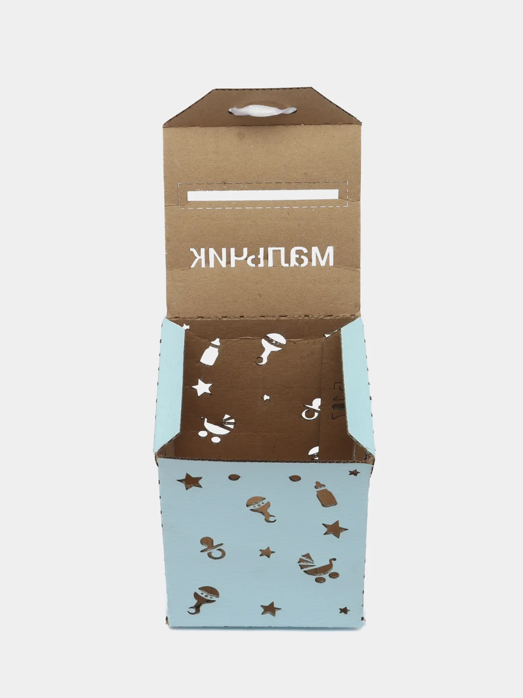 Набор коробок для денег на весах "Малыши". Семейный банк казна. МДФ. ТМ Канышевы