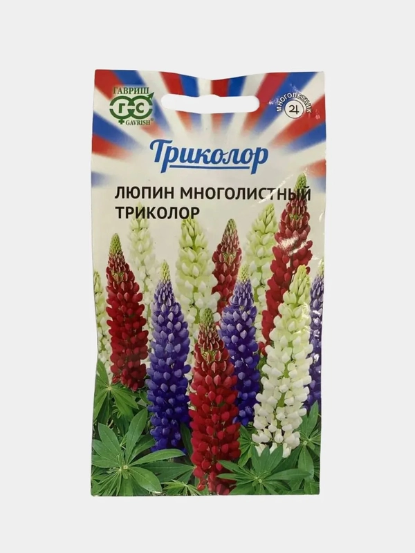 Семена цветы "Люпин Триколор"