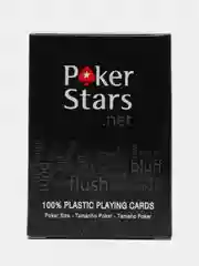 Черный карты Poker  пластиковые для покера 54 шт и набор из 2-х! Покерные карты, Игральные карты