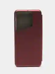 Багровый чехол-книжка для Tecno Pova 5 (Техно Пова 5)