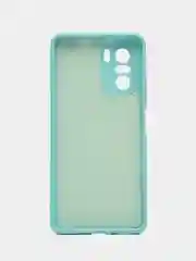Бирюзовый чехол Soft-touch для Poco F3