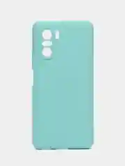 Бирюзовый чехол Soft-touch для Poco F3