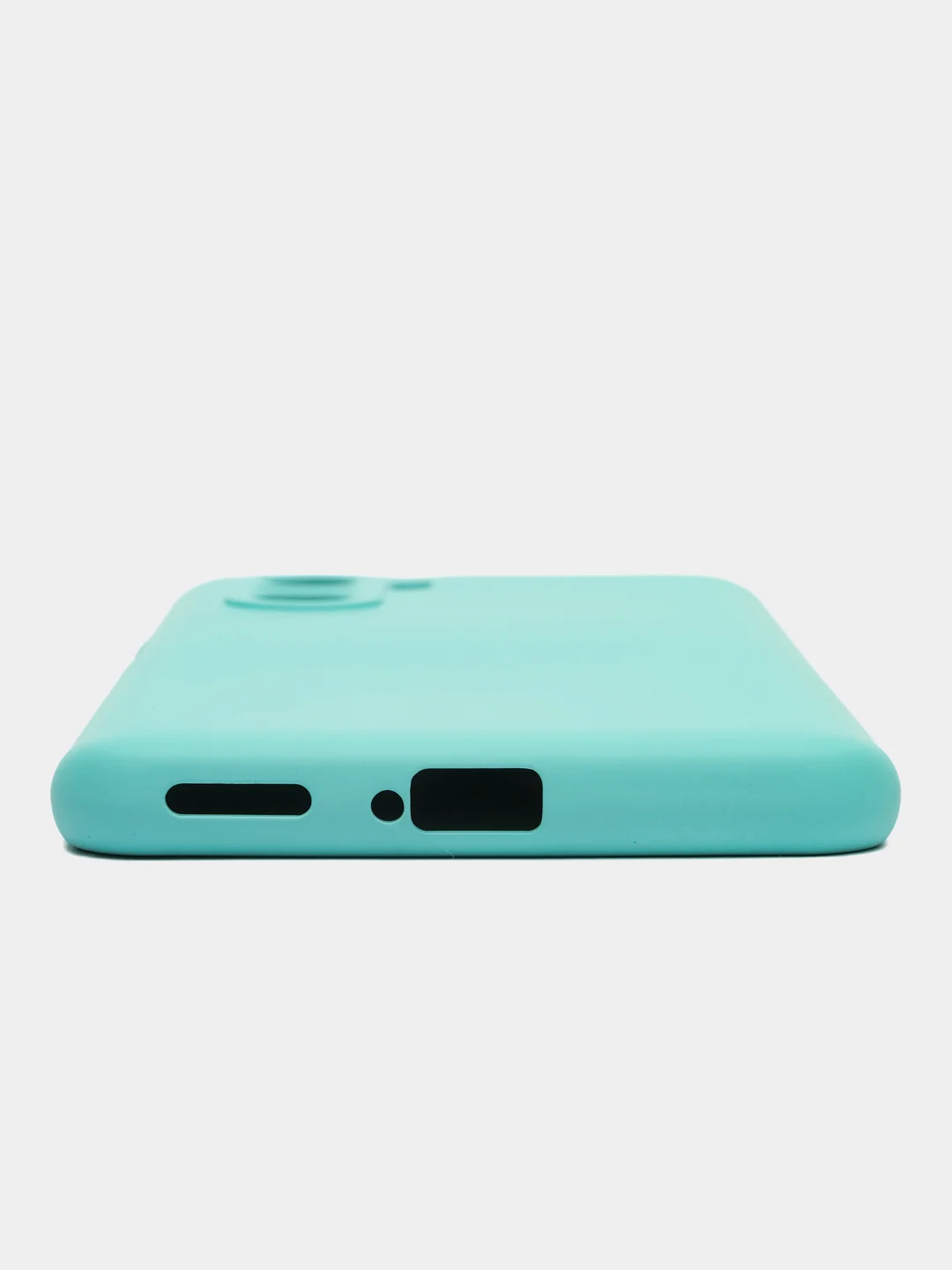 Бирюзовый чехол Soft-touch для Poco F3