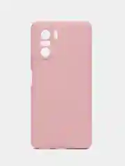 Розовый чехол Soft-touch для Poco F3