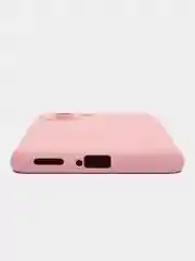 Розовый чехол Soft-touch для Poco F3