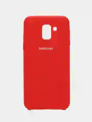 Красный чехол Soft-touch для Samsung J6 2018