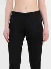 Черный лосины женские спортивные, легинсы
