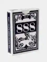 Черный карты игральные  для покера 888