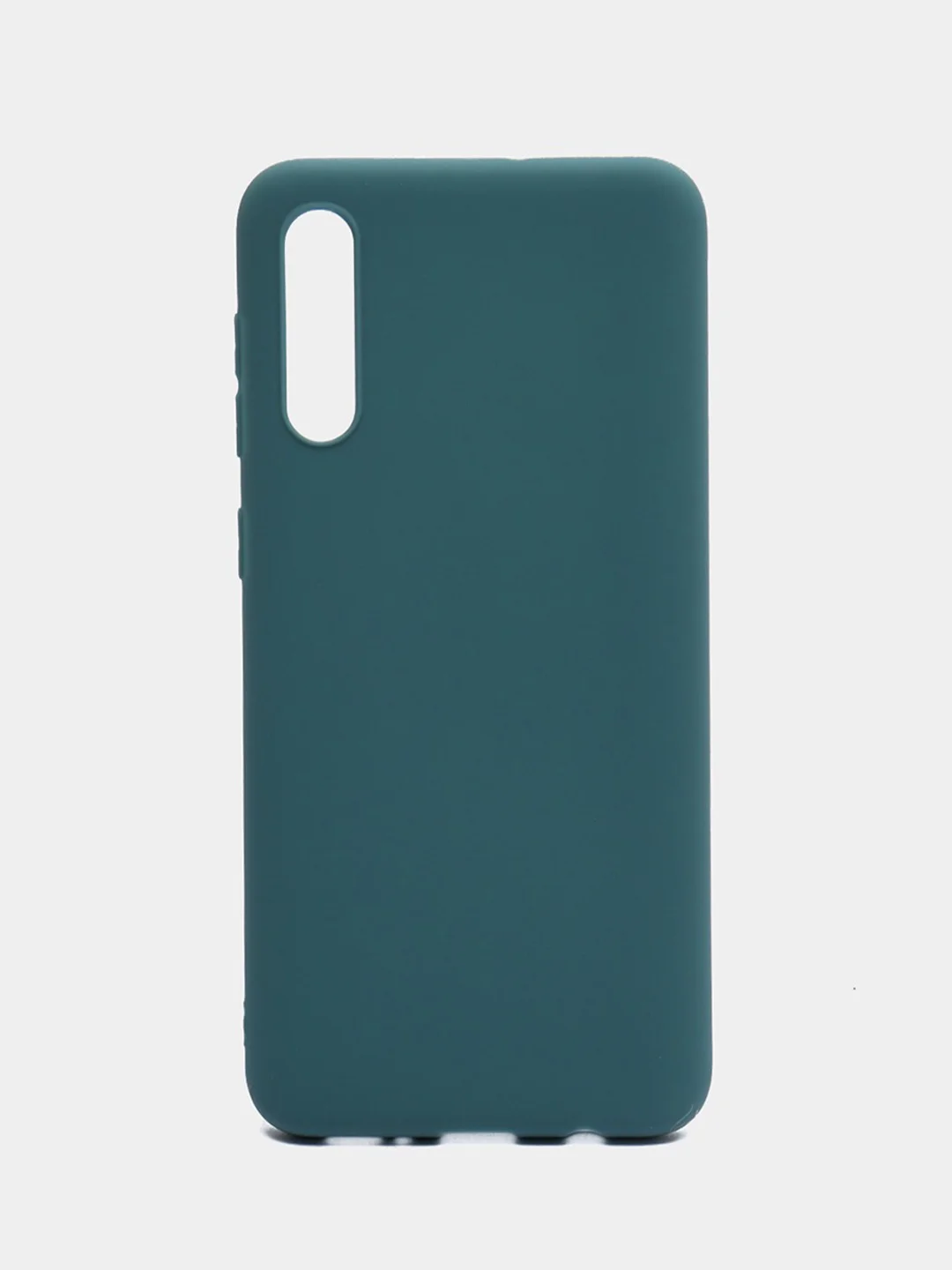 Зеленый чехол Samsung Galaxy A50, A50s, A30s (Самсунг Галакси А50, А30С), прозрачный