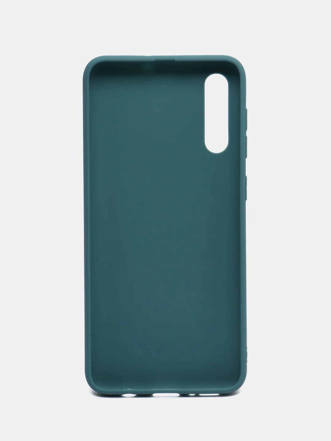 Зеленый чехол Samsung Galaxy A50, A50s, A30s (Самсунг Галакси А50, А30С), прозрачный