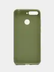 Небесно-голубой чехол на Honor 7C / Honor 7A Pro / Huawei Y6 Prime 2018 / Huawei Y6 Prime (5,7") силиконовый