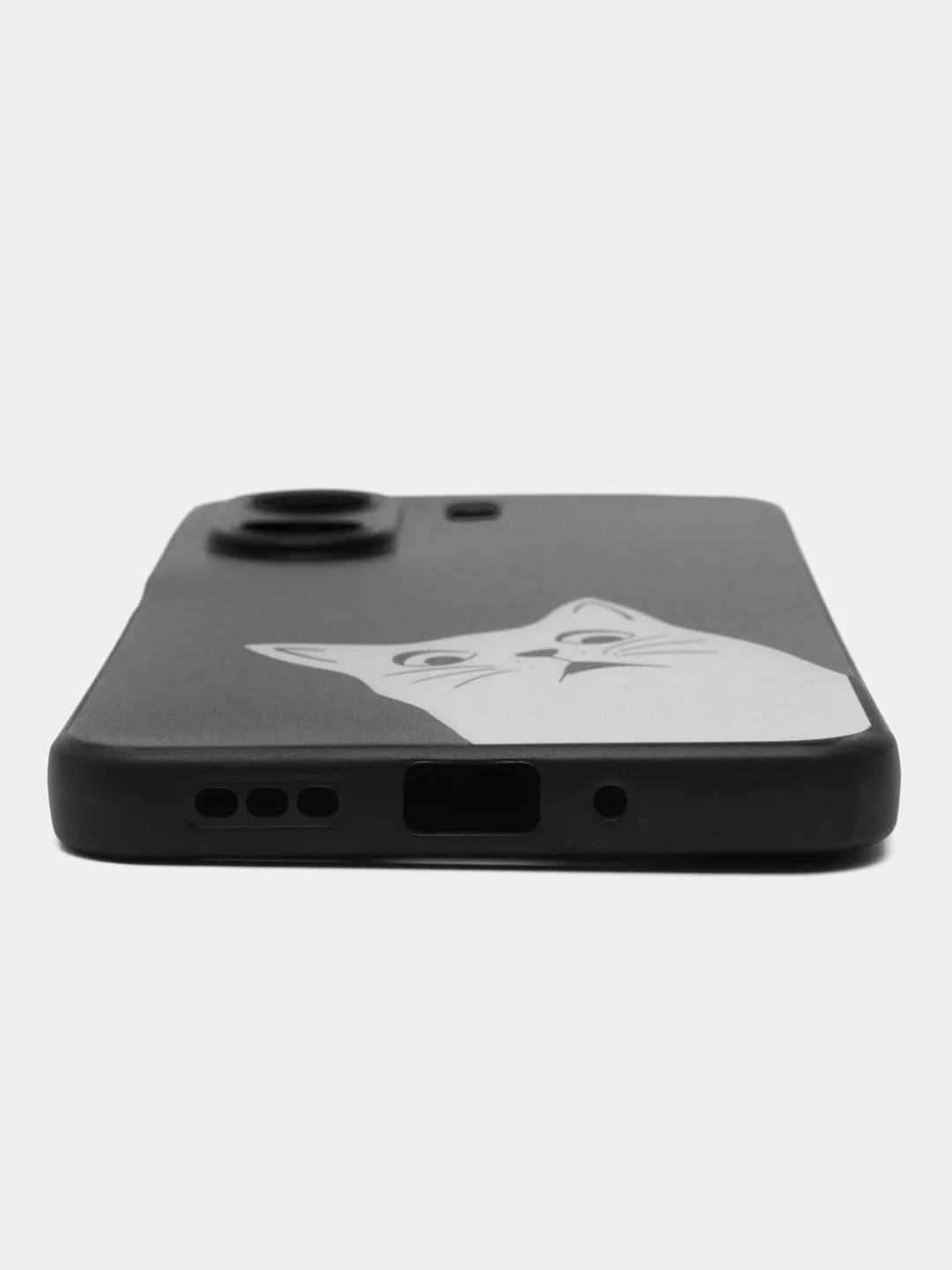 Бронзовый чехол для Xiaomi Redmi 13C 4G / Poco C65 (Сяоми Редми 13С/Поко С65) с принтом, с рисунком