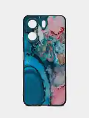 Фуксия чехол для Xiaomi Redmi 13C 4G / Poco C65 (Сяоми Редми 13С/Поко С65) с принтом, с рисунком