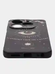 Индиго чехол Tecno Spark 20 / Spark 20C / Spark GO 2024 / Infinix Smart 8 / HOT 40i, с принтом