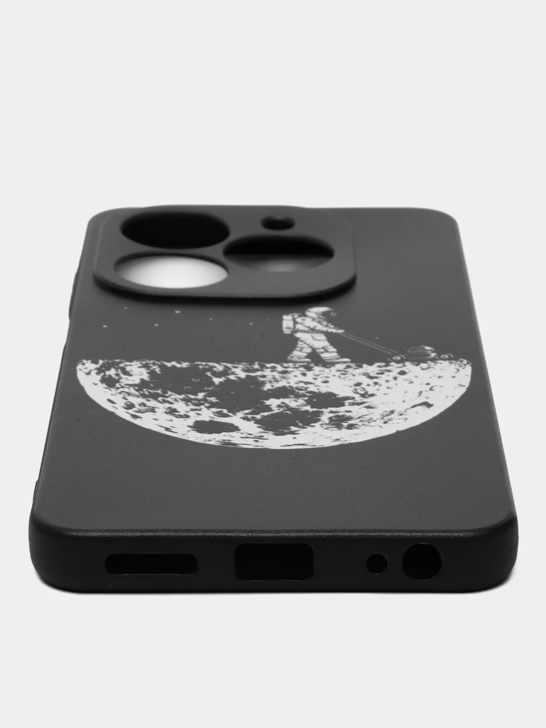 Мятный чехол Tecno Spark 20 / Spark 20C / Spark GO 2024 / Infinix Smart 8 / HOT 40i, с принтом