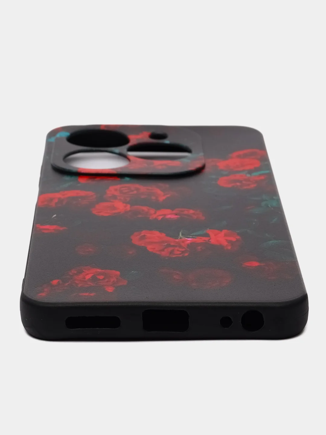 Оранжевый чехол Tecno Spark 20 / Spark 20C / Spark GO 2024 / Infinix Smart 8 / HOT 40i, с принтом