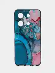 Фуксия чехол для Infinix Note 30i 4G (Инфиникс Ноут 30 Ай)  с принтом, с рисунком