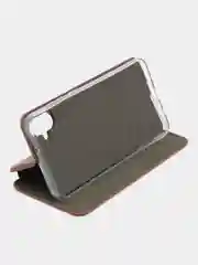 Багровый чехол-книжка для Samsung Galaxy A05 (Самсунг Галакси А05)
