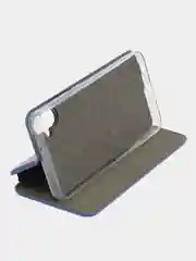 Синий чехол-книжка для Samsung Galaxy A05 (Самсунг Галакси А05)