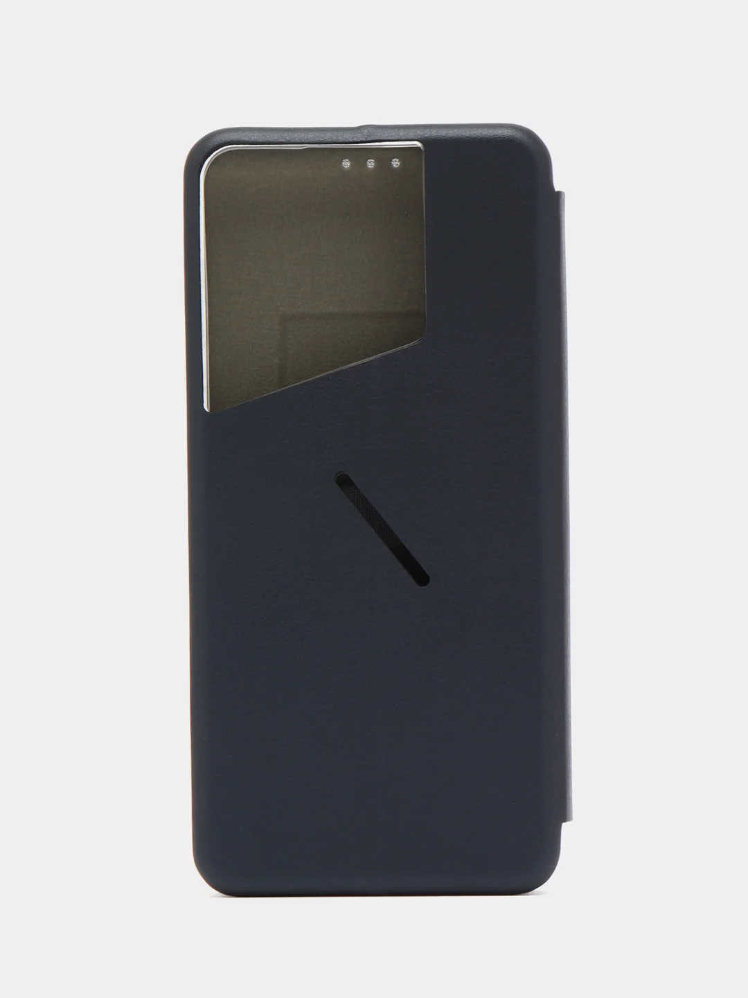 Темно-синий чехол-книжка для Tecno Pova 5 Pro 5G (Техно Пова 5 Про)