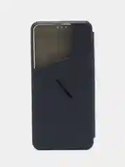 Темно-синий чехол-книжка для Tecno Pova 5 Pro 5G (Техно Пова 5 Про)