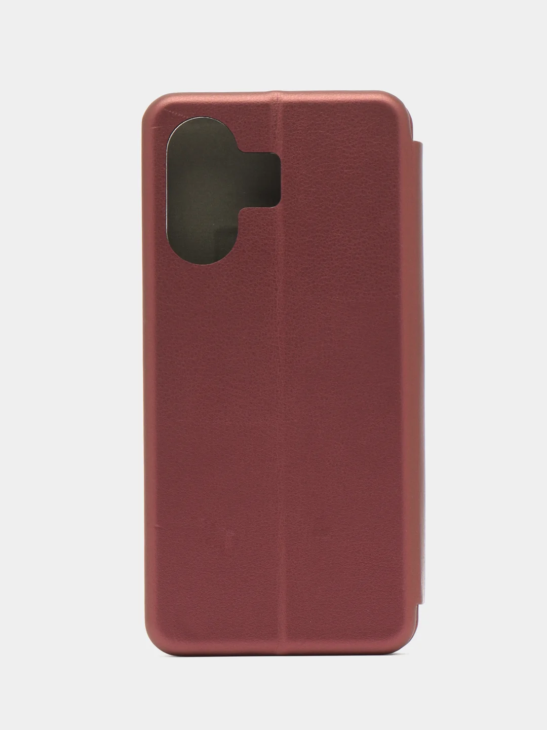 Багровый чехол-книжка для Xiaomi Redmi 13C / Poco C65 (Сяоми Редми 13C / Поко С65)