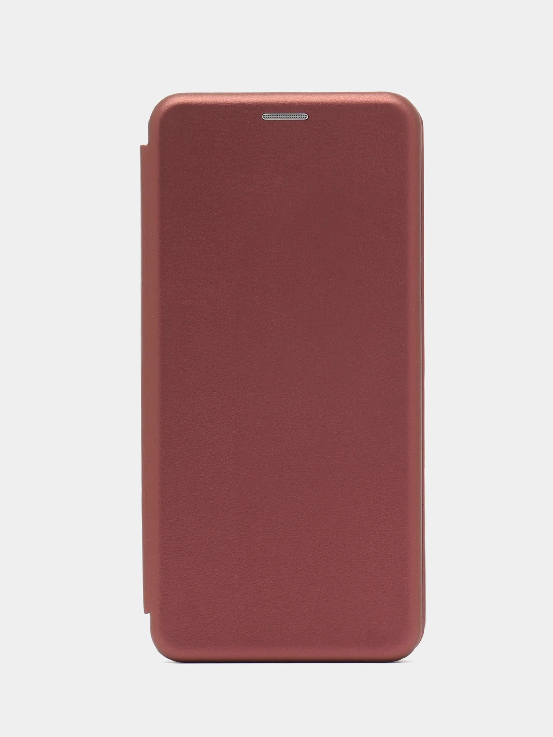 Багровый чехол-книжка для Xiaomi Redmi 13C / Poco C65 (Сяоми Редми 13C / Поко С65)