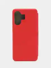 Красный чехол-книжка для Xiaomi Redmi 13C / Poco C65 (Сяоми Редми 13C / Поко С65)