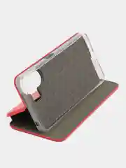 Красный чехол-книжка для Xiaomi Redmi 13C / Poco C65 (Сяоми Редми 13C / Поко С65)