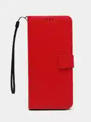 Красный чехол-книжка с магнитной застежкой для Tecno Pova 5 Pro (Техно Пова 5 Про)