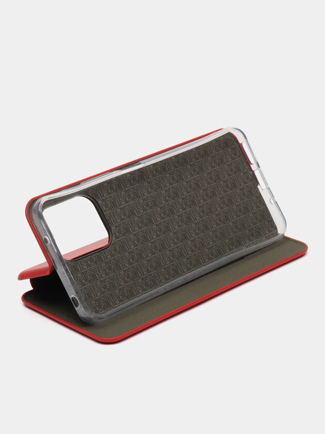 Красный чехол-книжка для Xiaomi Redmi 12 (Сяоми Редми 12)