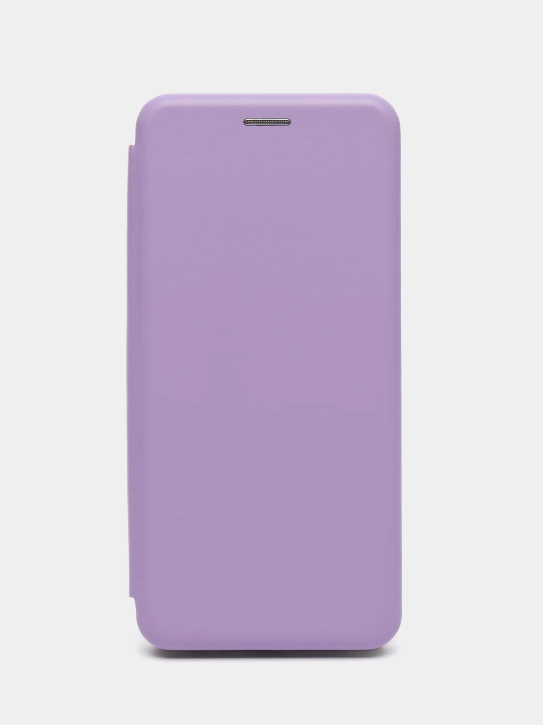 Сиреневый чехол-книжка для Oppo A58 4G защитный, противоударный, с магнитом, черный