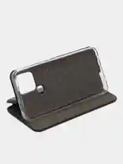 Темно-синий чехол-книжка для Xiaomi Redmi A1+/A2+ Plus/Poco C51 (Сяоми Редми А1+/А2+ Плюс)