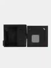 Черный корпус компьютерный Aerocool CS-102 без БП, mATX, черный
