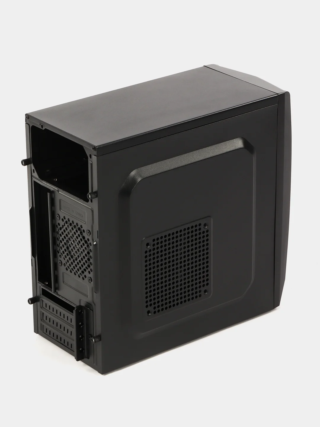 Черный корпус компьютерный Aerocool CS-102 без БП, mATX, черный