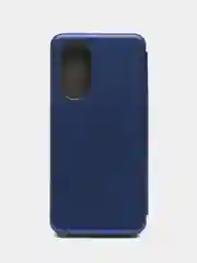Зеленый чехол-книжка для Oppo A58 4G защитный, противоударный, с магнитом, черный