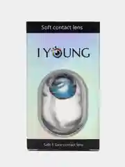 Голубой контактные линзы I young цветные, без диоптрий