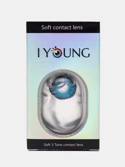 Контактные линзы I young цветные, без диоптрий