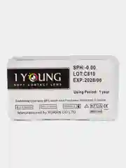 Голубой контактные линзы I young цветные, без диоптрий