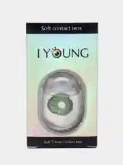 Зеленый контактные линзы I young цветные, без диоптрий