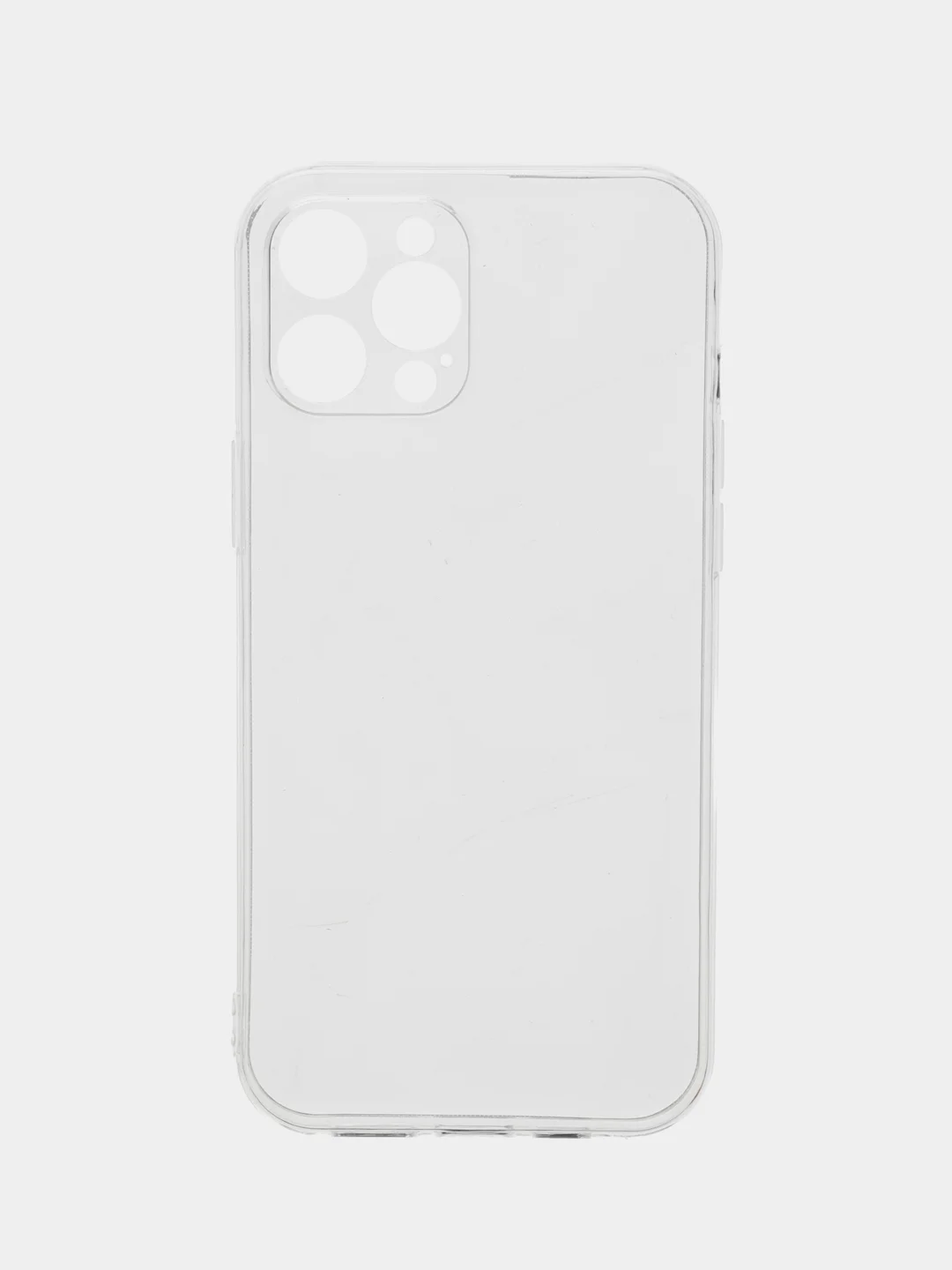 Прозрачный чехол для айфона 12 про мах/ Прозачная накладка на iPhone 12 Pro Max