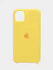 Желтый чехол Silicone Case для iPhone 11 Pro Max