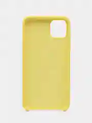 Желтый чехол Silicone Case для iPhone 11 Pro Max