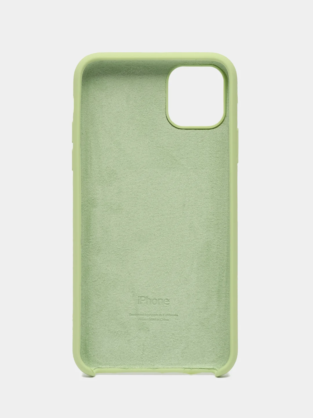 Мятный чехол Silicone Case для iPhone 11 Pro Max