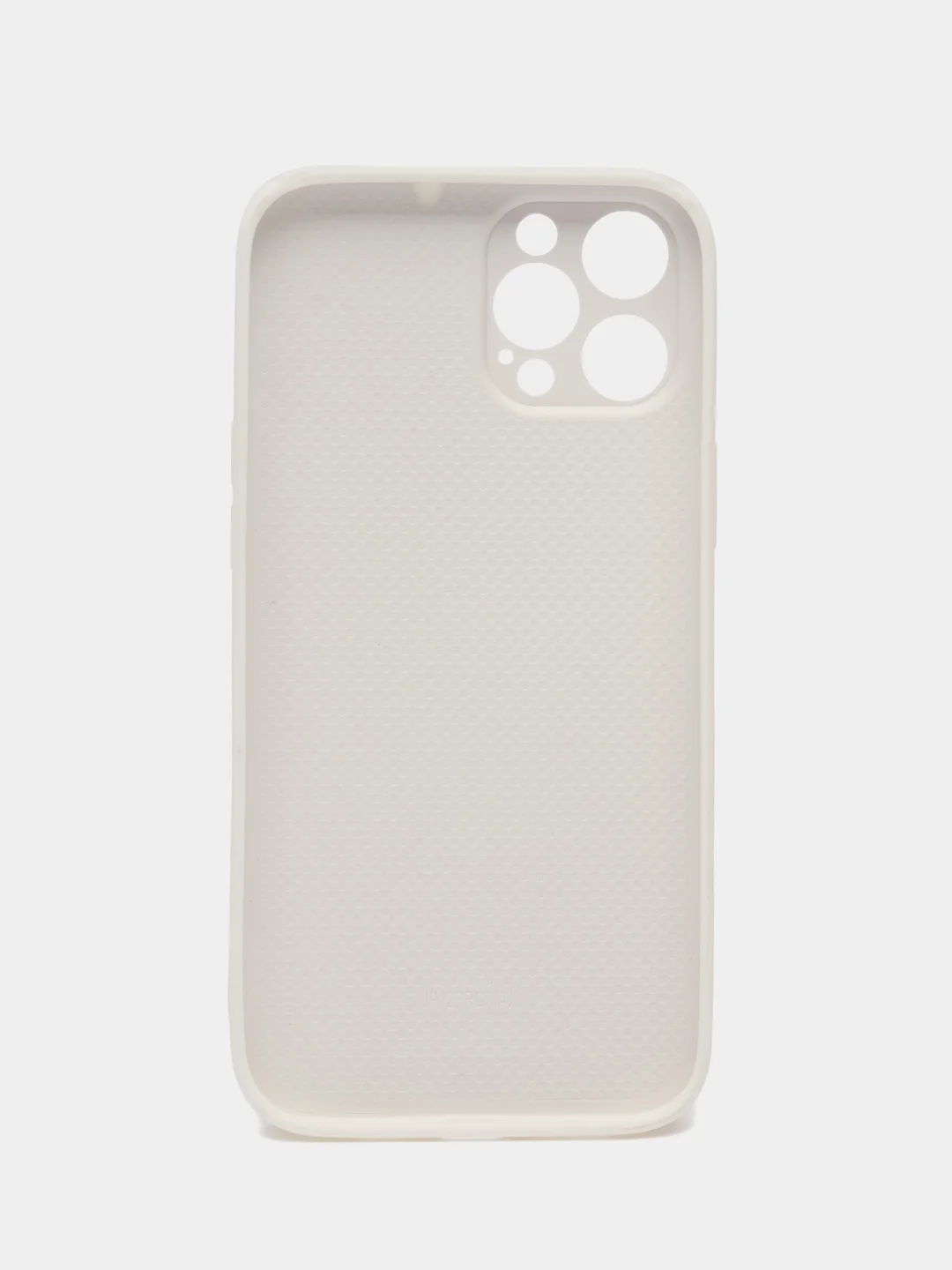Белый чехол стеклянный для iPhone 12 Pro Max